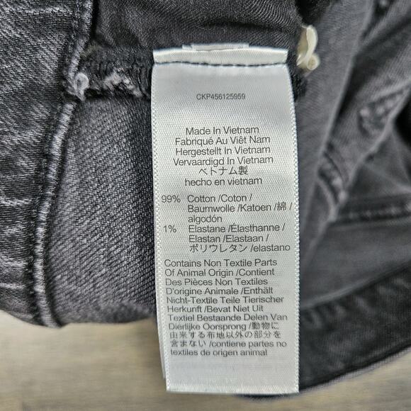 Madewell Perfect Vintage Jean Women’s 32 High Rise Tapered Washed Black Denim - Picture 6 of 15